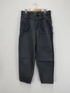 Coen 渋めタックアクセントデニムパンツ　M【中古】D87のサムネイル