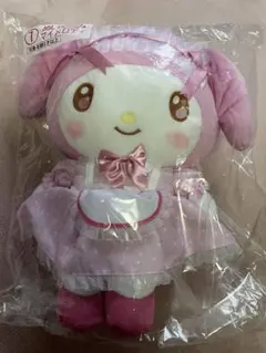マイメロディ ぬいぐるみ エプロン付き