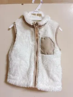 ベビー　ファー　ベスト 95cm