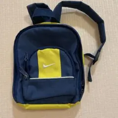 Nike ネイビー/イエロー リュック ミニ