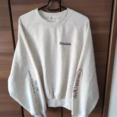 ジャバコラボグレー スウェット トレーナー裏起毛