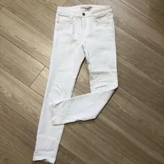スキニーパンツ ホワイト ZARA