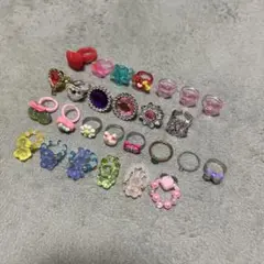 女の子用 アクセサリー ジュエリー おもちゃ 指輪