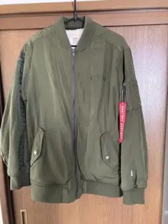 VISION STREET WEAR MA-1 カーキ EAST BOY