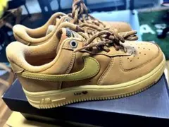 【23】Nike Air Force 1 ブラウン ハートデザイン