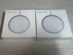 2個セットMagSafe充電器　ワイヤレス 急速充電器　タイプC（type-C）