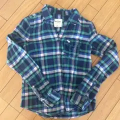 Abercrombie アバクロ　キッズ　チェックシャツ XL トップス　秋冬服