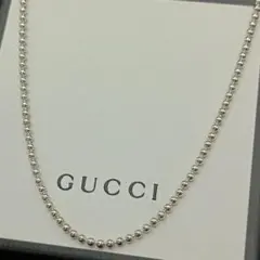 GUCCI ロロチェーン ブラック加工 53cm 2mm幅 Ag925 - メルカリ
