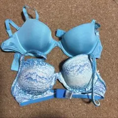 ２点セット　カルバンクライン　Calvin Klein ブラジャー ブル34Bのサムネイル