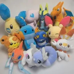 新品☆ポケモン　ぬいぐるみ　まとめ売り　12体
