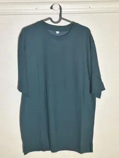 GU クルーネックTシャツ ダークグリーンのサムネイル