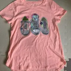 キラキラ スニーカー Tシャツ 150