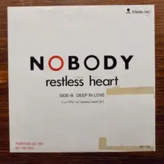 和モノDJ NOBODY / RESTLESS HEART　　　EPレコード