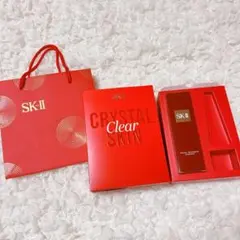 SK-IIの箱とショップ袋　エッセンスの箱　まとめて