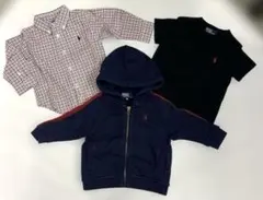 ベビー80cm ラルフローレン Ralph Lauren パーカーシャツ2016