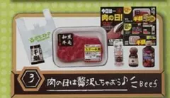 リーメント ぷちストア　ぷちサンプルシリーズ　肉の日は贅沢しちゃおう♪