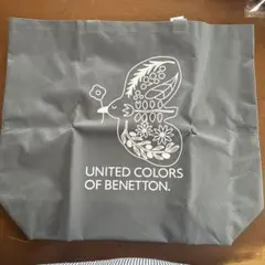 UNITED COLORS OF BENETTON エコバッグ グレーのサムネイル