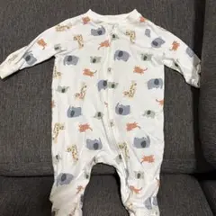 H&M 動物柄ロンパース 6M