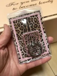 【Rady完売】レオパード柄スマートフォンリング　新品未使用