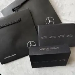 【非売品】ベンツxモルトンブラウン 限定アメニティ旅行&ジム2セット×袋