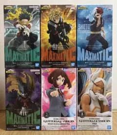 僕のヒーローアカデミア　プライズフィギュア　６点セット