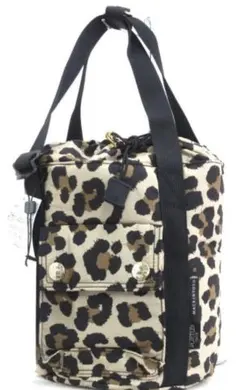 【極美品】MACKINTOSH × PORTER レオパードプリントバッグ