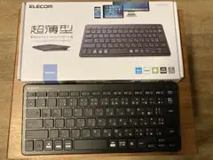 ELECOM Bluetoothキーボード TK-FBP100BK