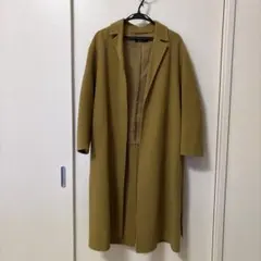 【スタニングルアー】ウールロングコート ベージュ ベルト付き