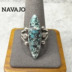 NAVAJO RG刻印 ナバホ ターコイズシルバーリング インディアン