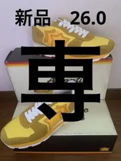 Atlantic Stars イエロー スニーカー