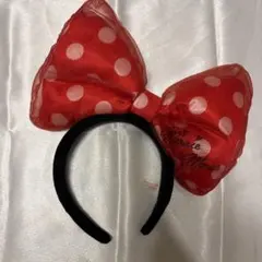 ディズニー　リボンカチューシャ