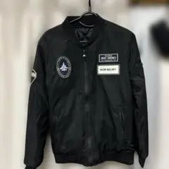 MA-1スタイル ブラックジャケット