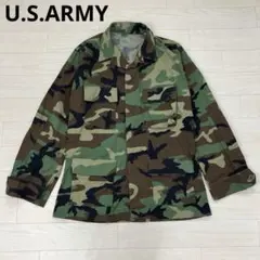 U.S.ARMY 99年 コンバットジャケット コート ウッドランドカモ M-L