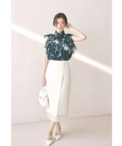 SNIDEL シンプルナロースカート