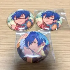 あんスタ 漣ジュン 缶バッジ 4個セット 星之所向 中国 あんさんぶる