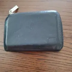 LANVIN 黒 レザー コインケース