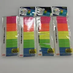 DAISO 蛍光カラー極細インデックス 4個セットのサムネイル