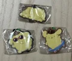 ポムポムプリン　繋がるラバーコレクション　ガチャガチャ