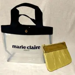 ドクターシーラボ×マリークレール　クリアトート　ノベルティ　未使用　おまけ付き