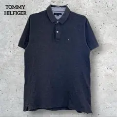 TOMMY HILFIGER 半袖　ポロシャツ　フラッグロゴ　刺繍　ワンポイントのサムネイル
