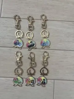 カラフルピーチ　キーホルダーセット