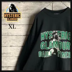 2545【超人気モデルＸＬ・美品】ヒステリックグラマー☆ヒスガールロングＴシャツ