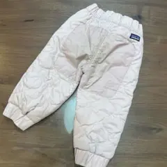 パタゴニア　ベビーキルテッドパフジョガーズ