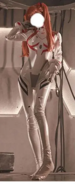 エヴァンゲリオン アスカ コスプレ 五次元 プラグスーツ 靴 Lサイズ
