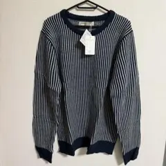 【新品未使用】ZOUY'S UNION WORKS ストライプニット L