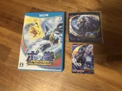 WiiU ポッ拳 初回特典 ダークミュウツー カード付き