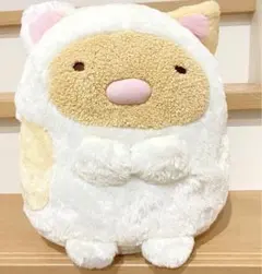 すみっコぐらし　ぽかぽかねこびより　ぬいぐるみXL とんかつ
