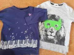 120～130 薄手 トレーナー 2枚セット