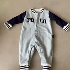POLObaby 水色 ロンパース サイズ70