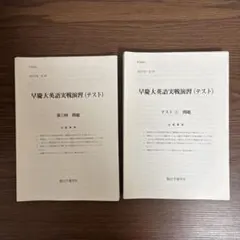 【希少】早慶大英語実戦演習テスト全24回のサムネイル